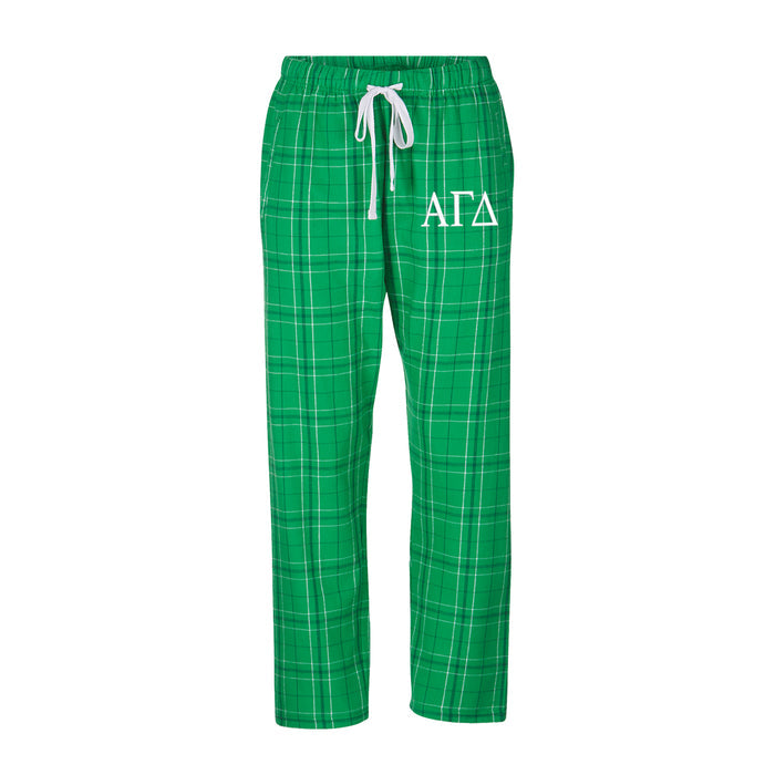 Alpha Gamma Delta Flannel Pants