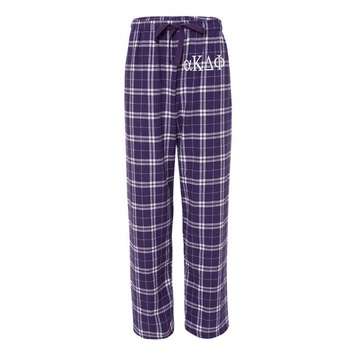 alpha Kappa Delta Phi Flannel Pants