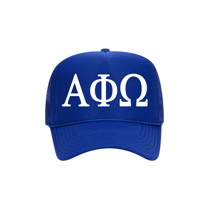 Alpha Phi Omega Trucker Hat