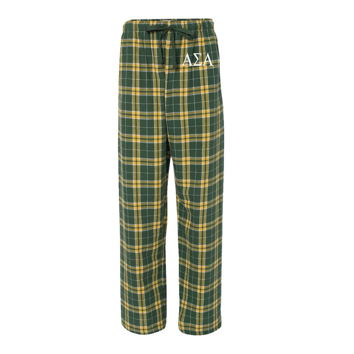 Alpha Sigma Alpha Flannel Pants