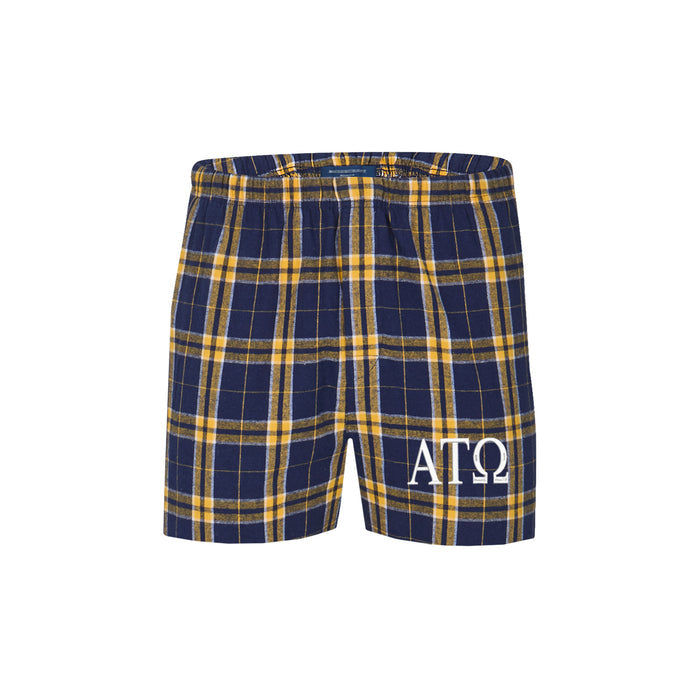 Alpha Tau Omega Pajama Bottom Shorts-Boxers