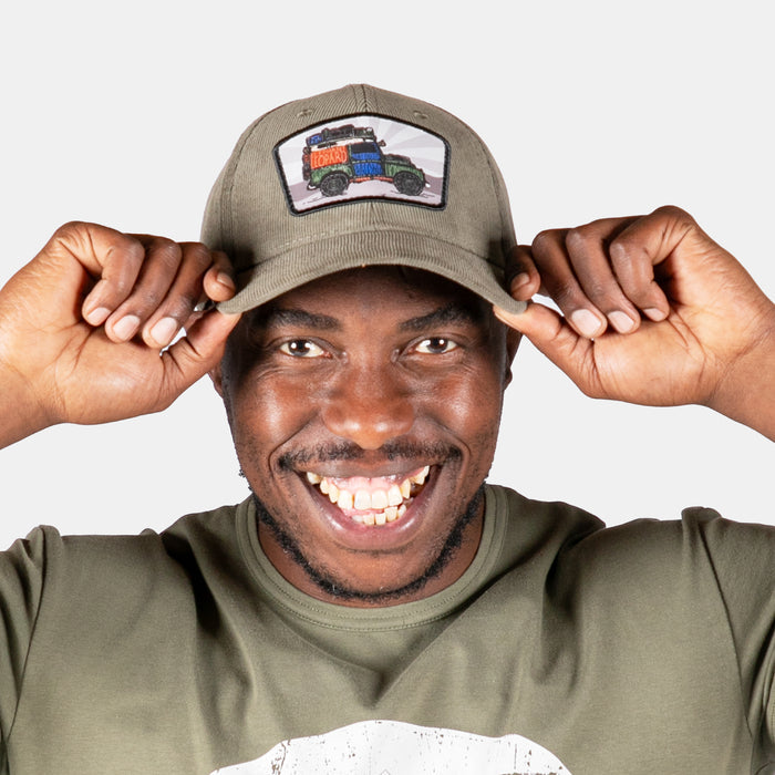 Animal Safari Cap - Olive