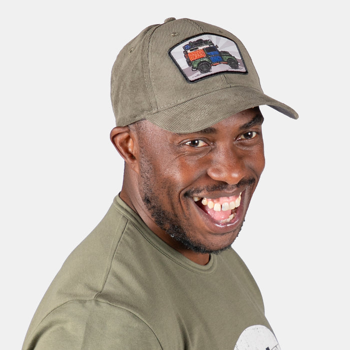 Animal Safari Cap - Olive