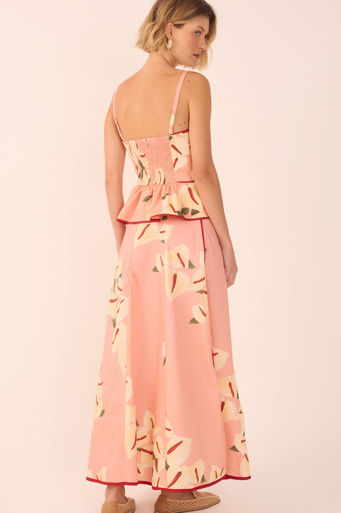 Anthurium Bustier Top - Back View