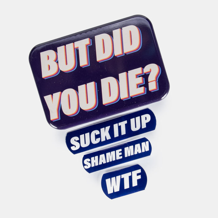 Assorted Plaster But Did You Die Gift Tin