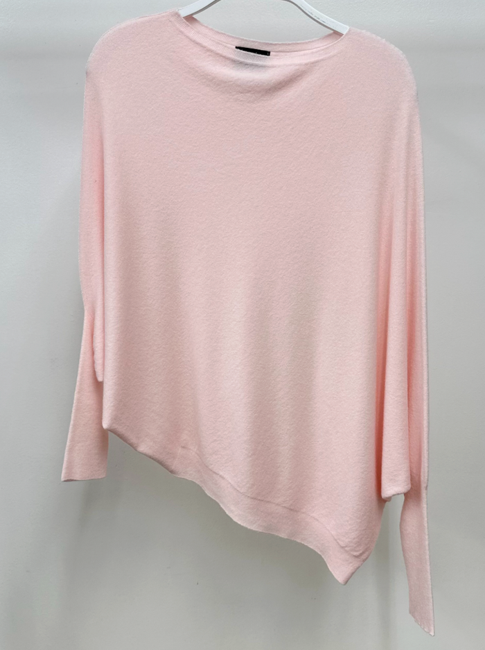 Asymmetrical Lightweight Knit Sweater