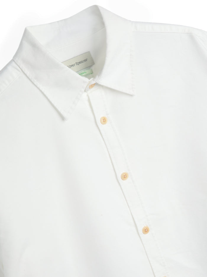 Atlanta Long Sleeve Shirt (Loose Fit) Brecon White