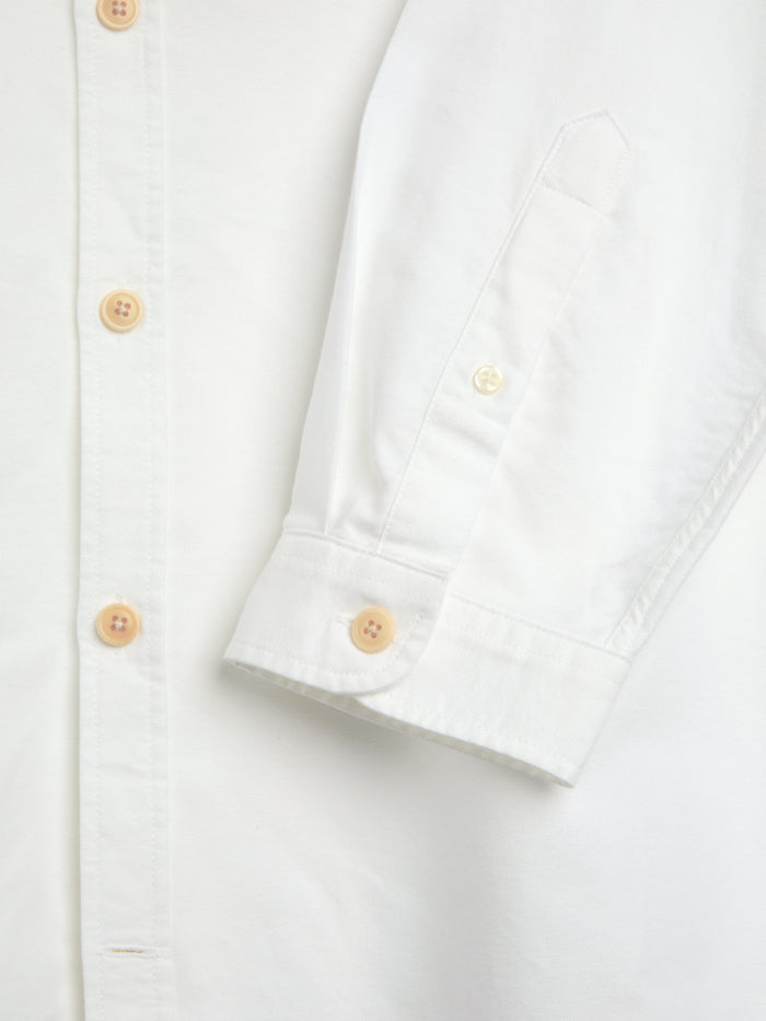 Atlanta Long Sleeve Shirt (Loose Fit) Brecon White
