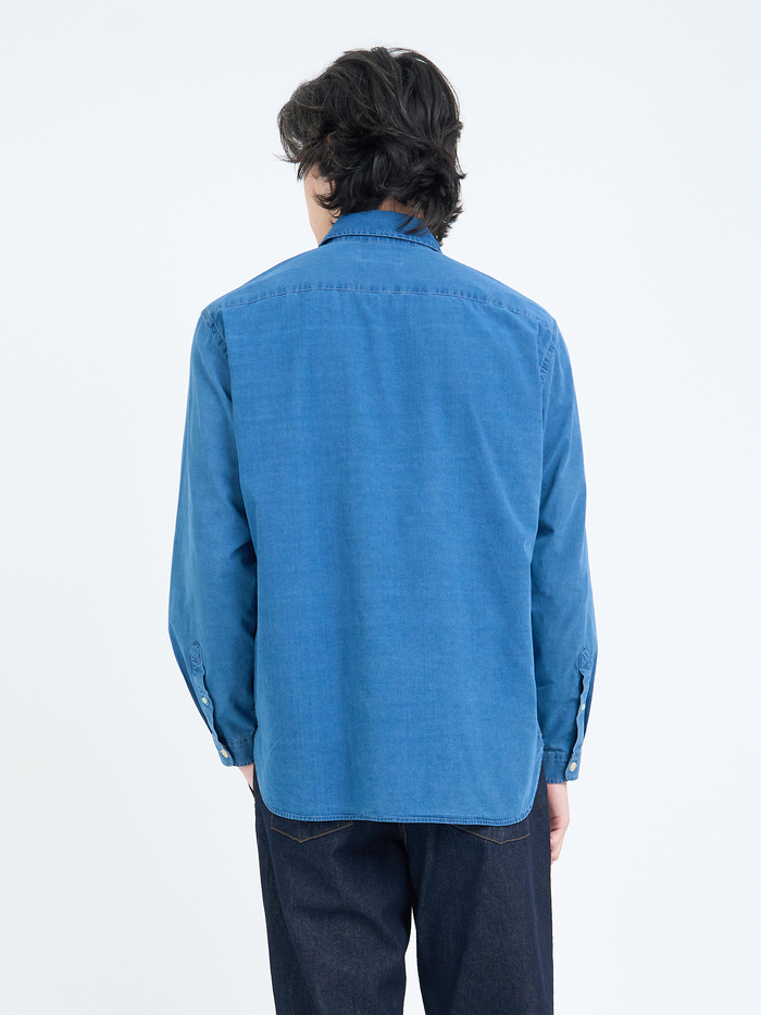 Atlanta Long Sleeve Shirt Wylie Indigo Light