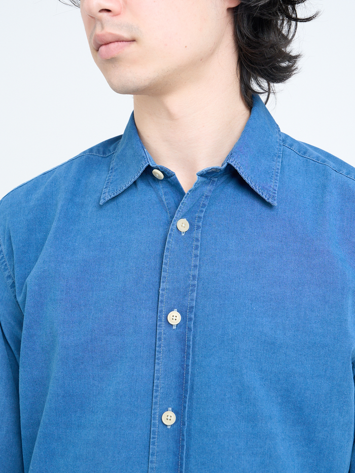 Atlanta Long Sleeve Shirt Wylie Indigo Light