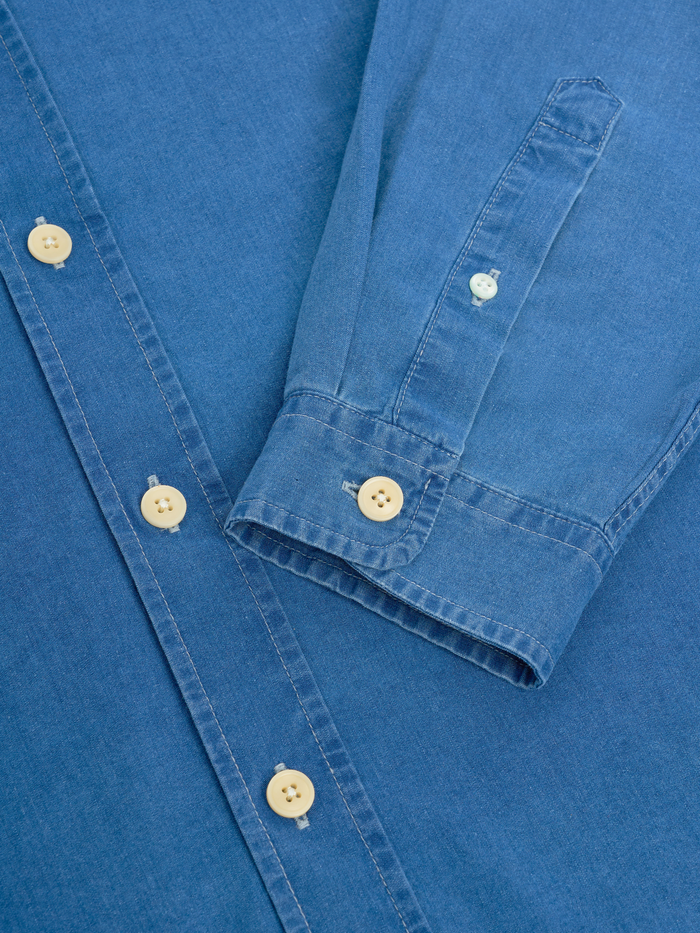 Atlanta Long Sleeve Shirt Wylie Indigo Light