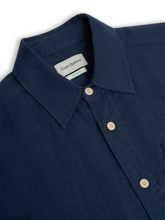 Atlanta Short Sleeve Shirt (Loose Fit) Padworth Navy