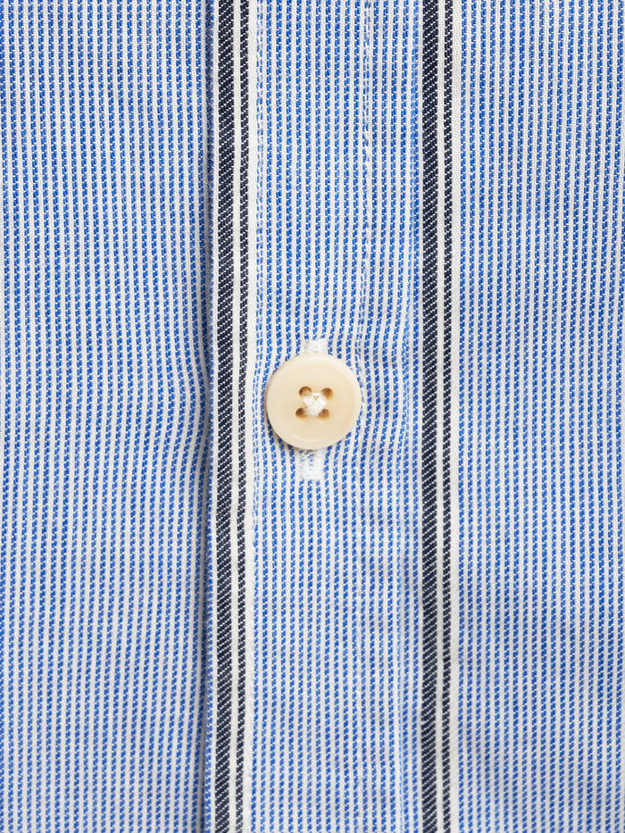 Atlanta Short Sleeve Shirt (Loose Fit) Pinwell Blue