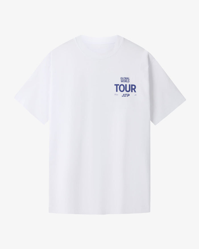 ATP Store ATP Global World Tour T-Shirt - White T-Shirt