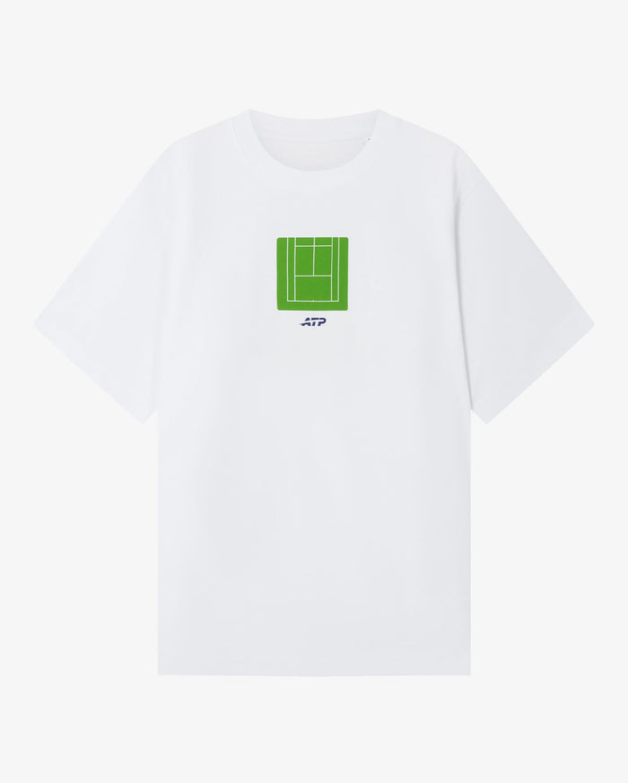 ATP ATP Grass Court Season T-shirt - Cream T-Shirt
