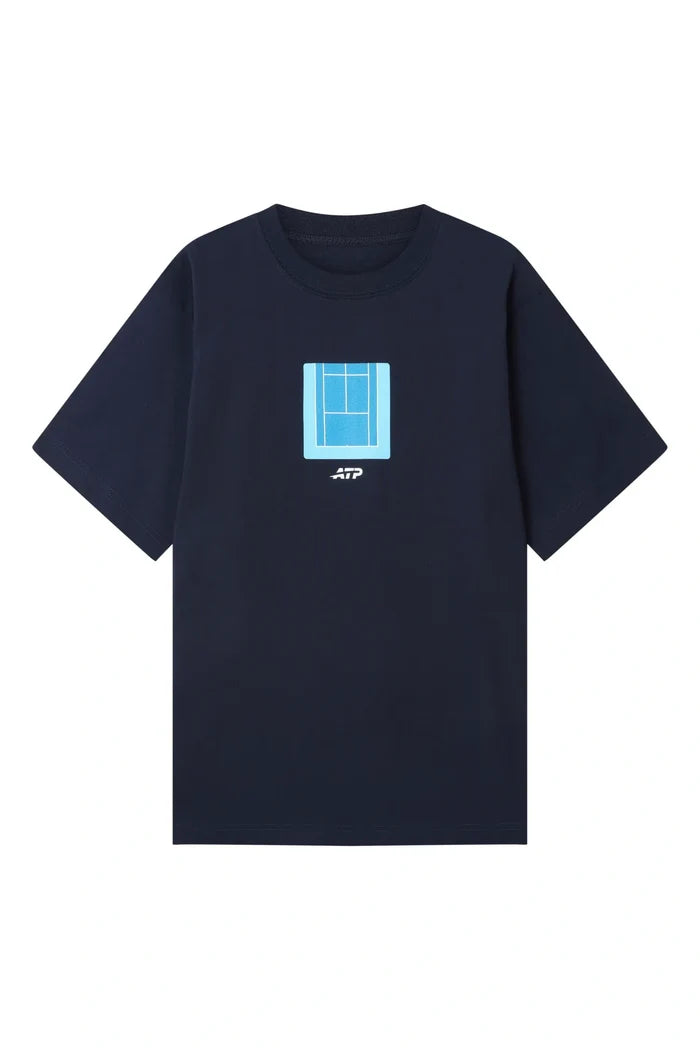 ATP Store ATP Hard Court Season T-Shirt - Navy T-Shirt