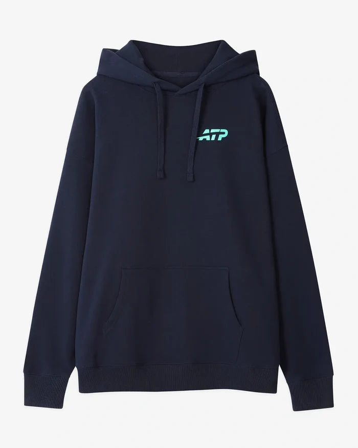 ATP ATP Marks Of Greatness Hoodie - Navy Hoodie
