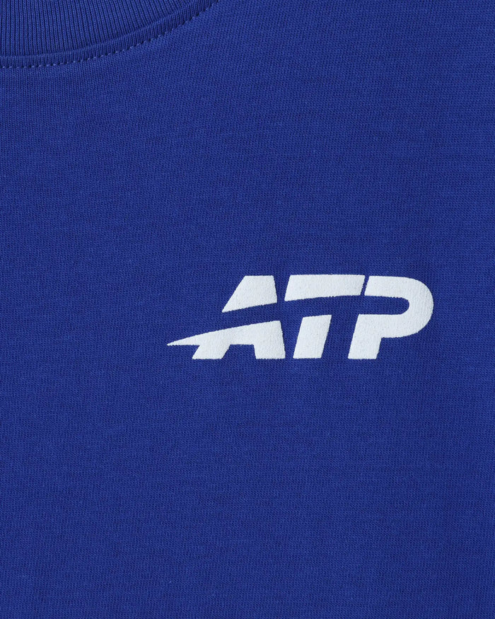 ATP ATP Marks Of Greatness Small Logo T-Shirt - Navy T-Shirt