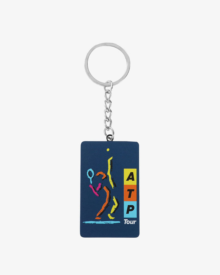 ATP ATP Previous Winners Key Ring - Navy Keyring