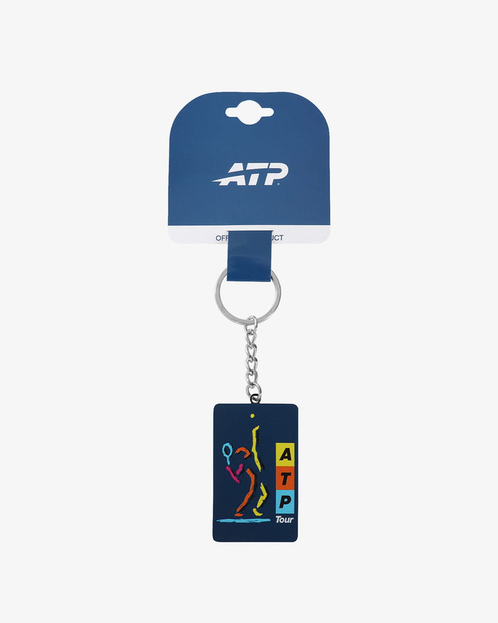 ATP ATP Previous Winners Key Ring - Navy Keyring