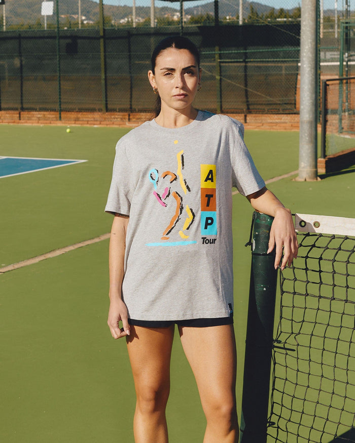 ATP ATP Previous Winners T-Shirt - Grey T-Shirt