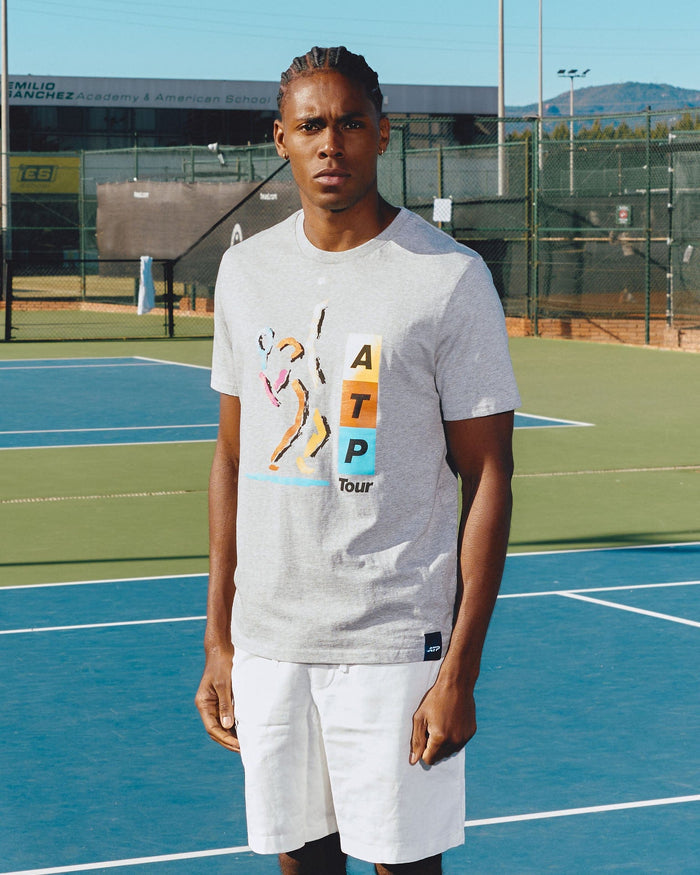 ATP ATP Previous Winners T-Shirt - Grey T-Shirt