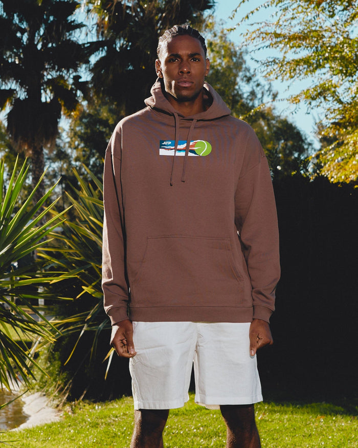 ATP ATP The Ball Is Everything Hoodie Ball Strike - Brown Hoodie