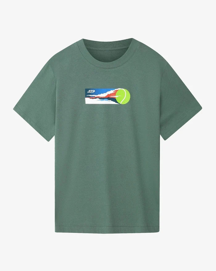 ATP ATP The Ball Is Everything T-Shirt Ball Strike - Green T-Shirt