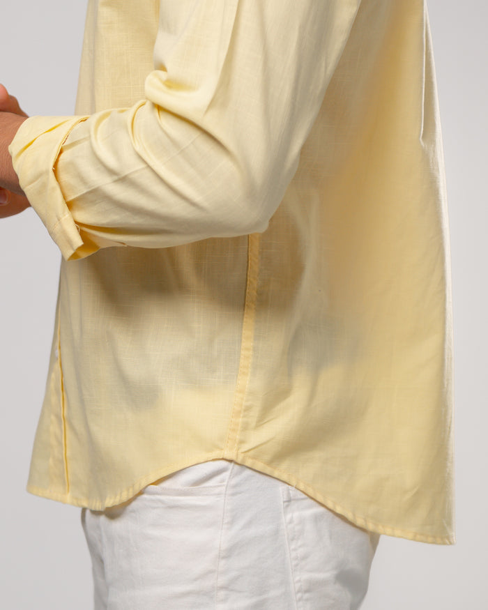 Baby yellow linen shirt