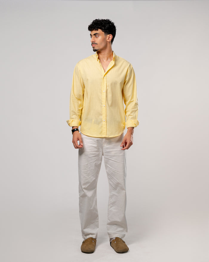 Baby yellow linen shirt