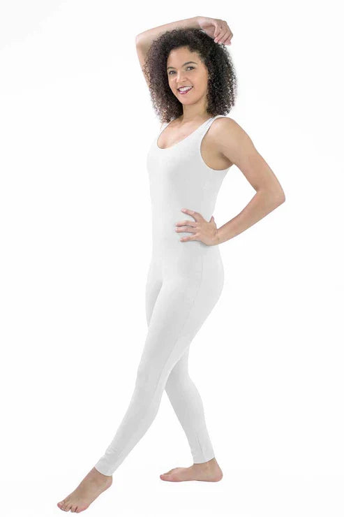 Basic Moves Adult Cotton Blend Tank Unitard, 7102