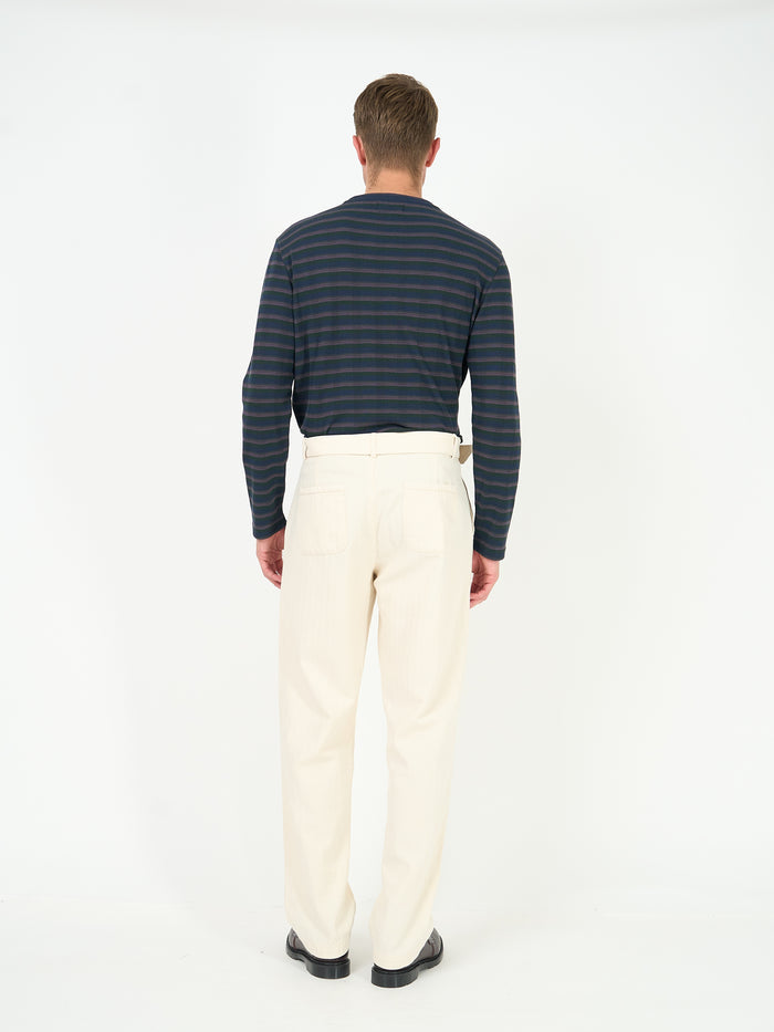 Belted Trousers Cairnes Ecru