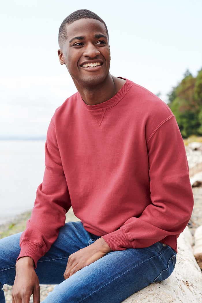 Beta Upsilon Chi Beach Washed Crewneck Sweatshirt
