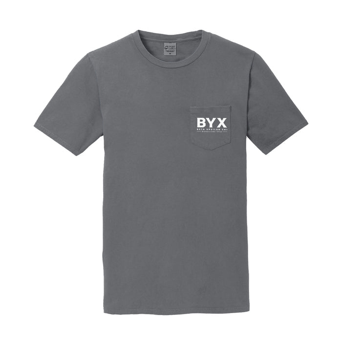 Beta Upsilon Chi Beach Washed Short Sleeve Pocket Tee