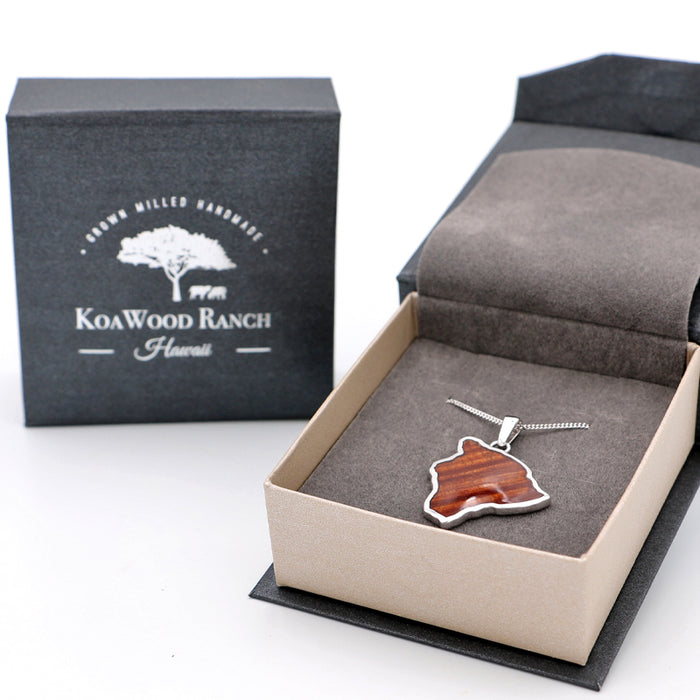 Big Island Sterling Silver Pendant