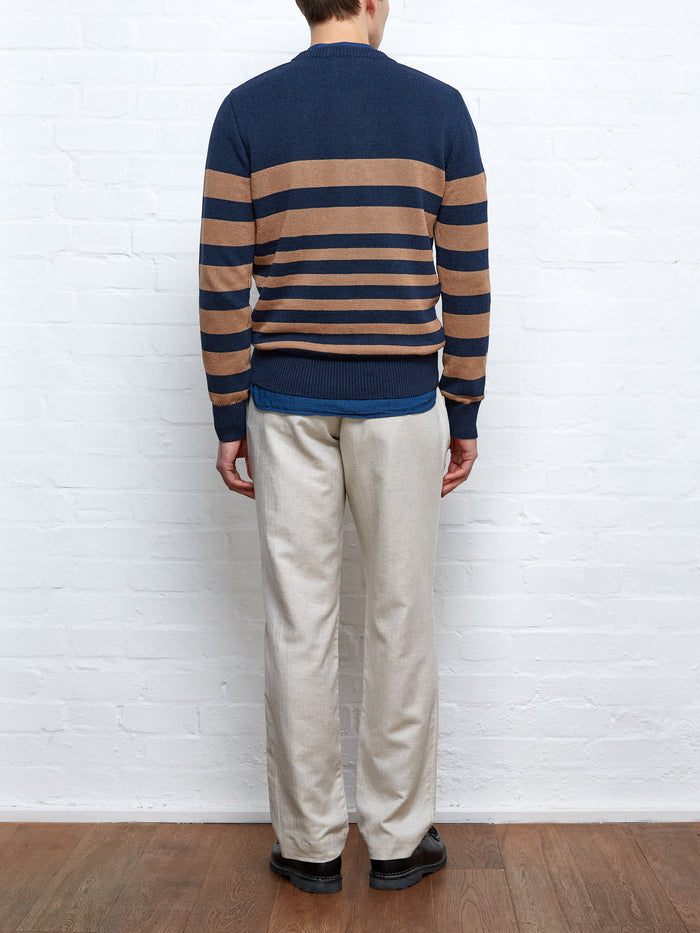 Blenheim Jumper Turner Navy