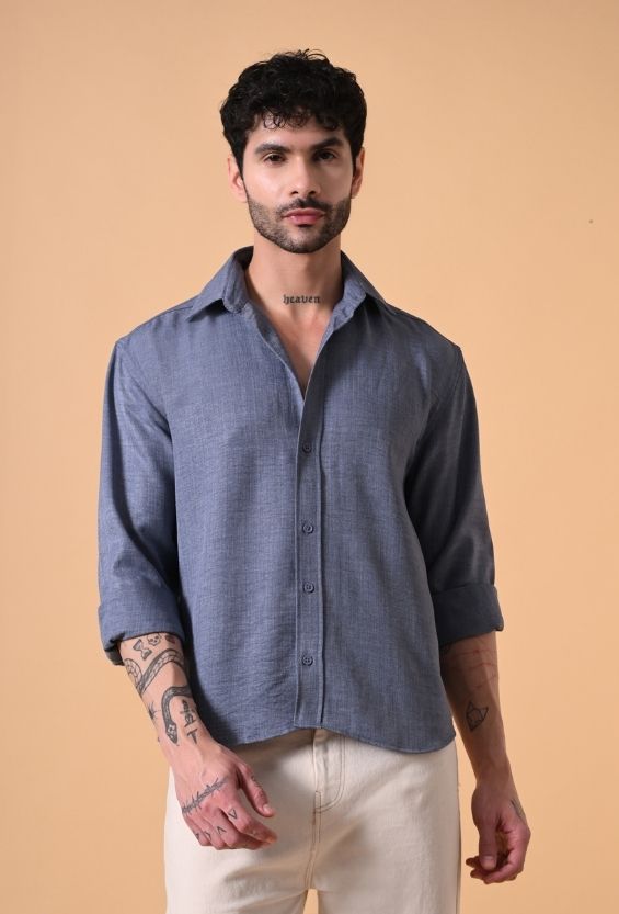 casual chic shirt men india