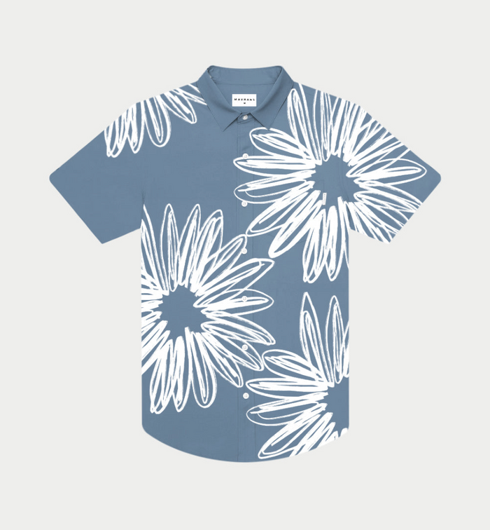 Blue Sunflower Weekend Shirt