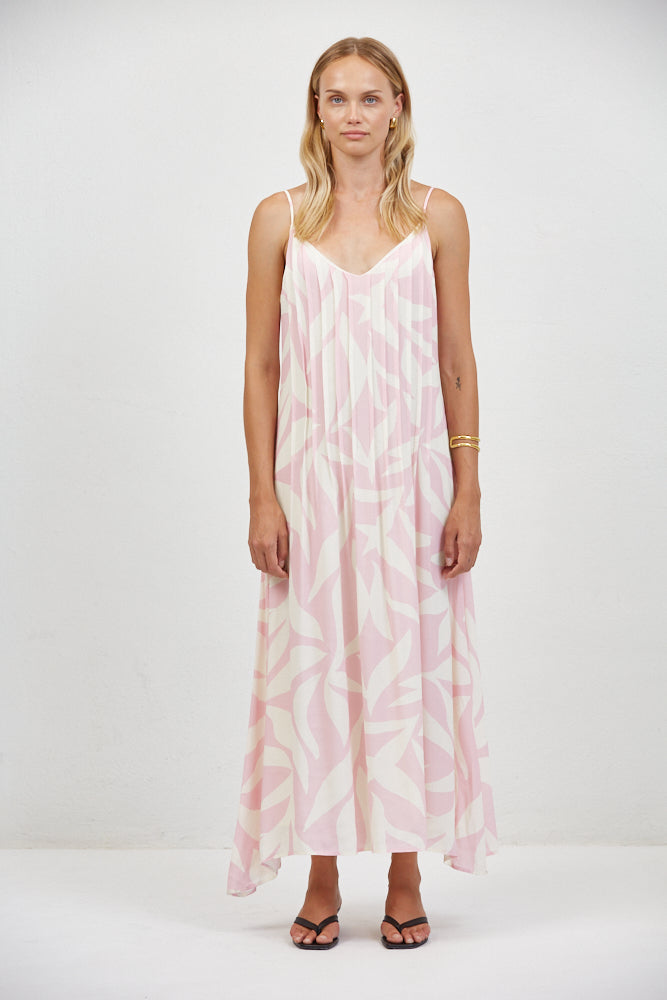 Brielle Maxi Dress in Light Pink