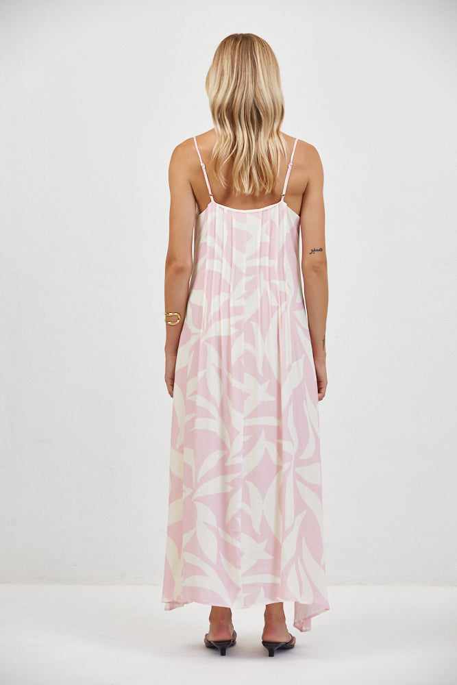 Brielle Maxi Dress in Light Pink