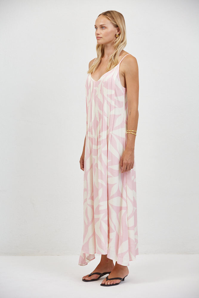Brielle Maxi Dress in Light Pink