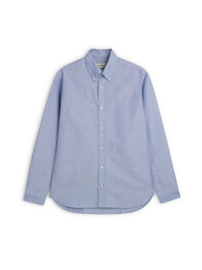 Brook Button Down Shirt Brecon Oxford Blue