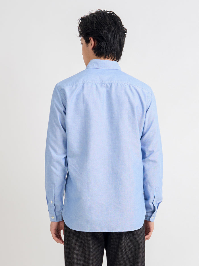 Brook Button Down Shirt Brecon Oxford Blue