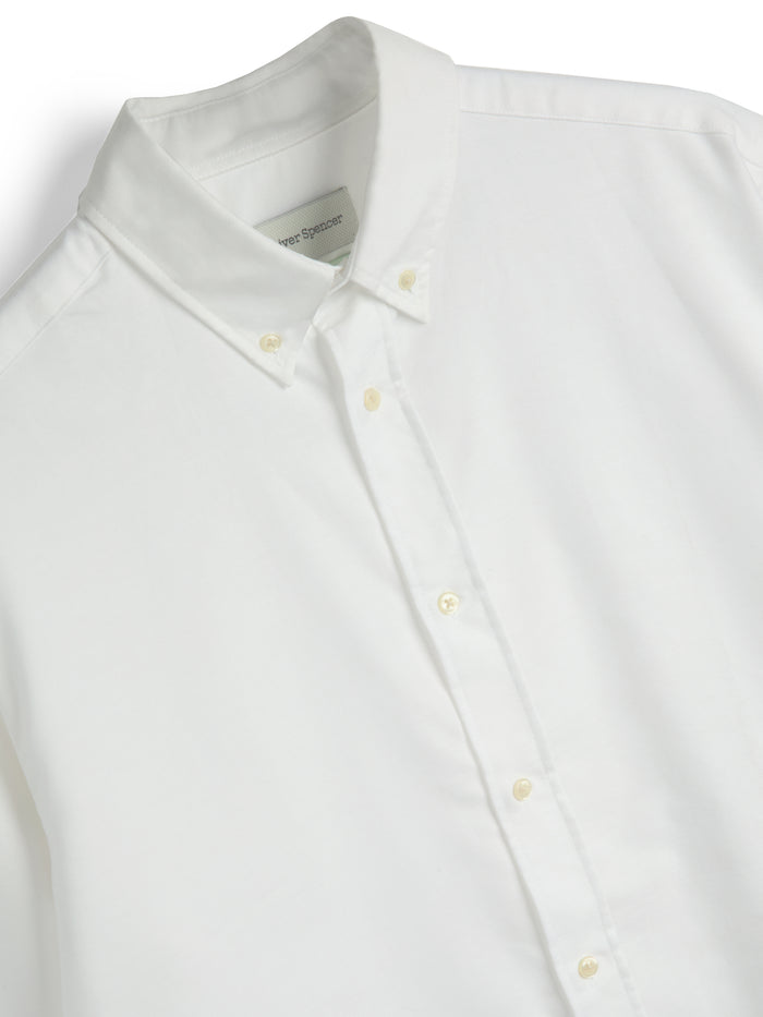 Brook Button Down Shirt Brecon Oxford White
