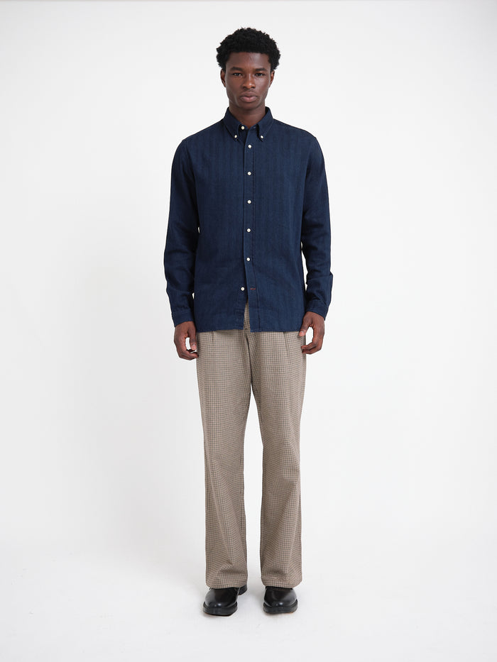 Brook Shirt Faye Indigo Blue