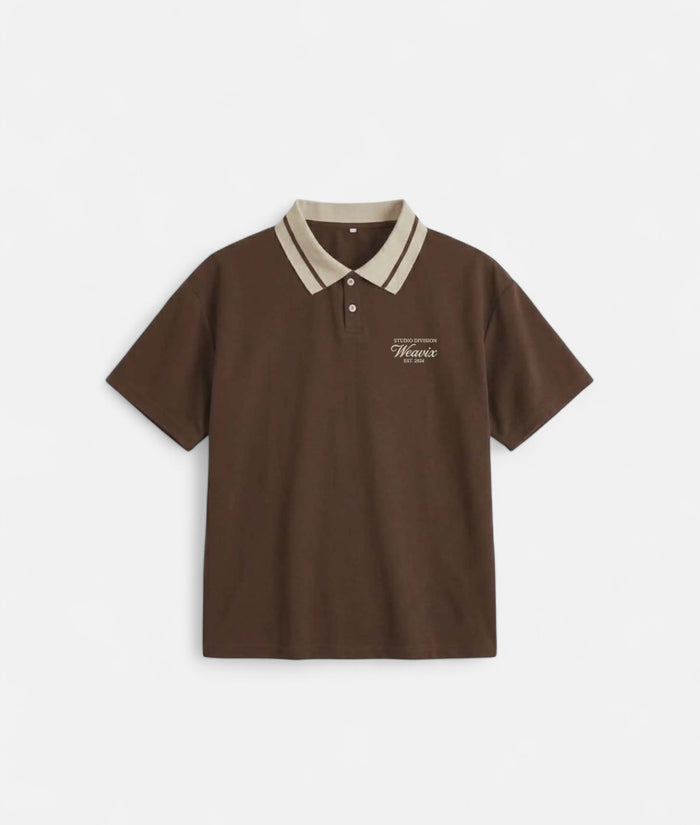 Brown Line Polo