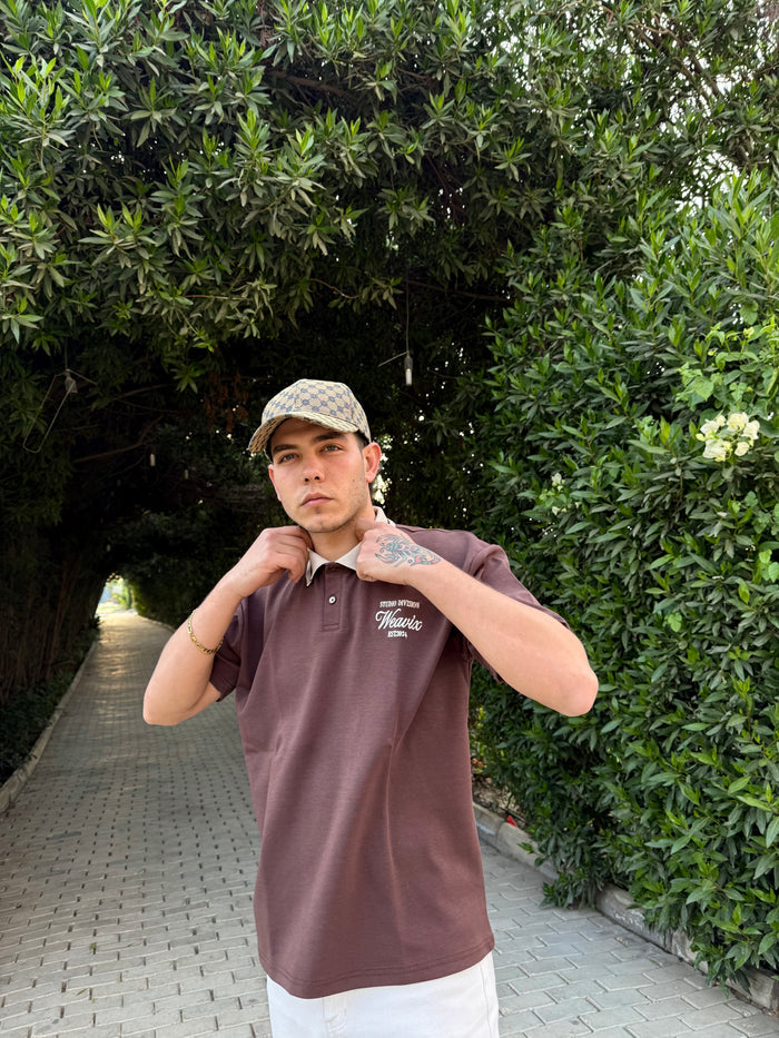 Brown Line Polo