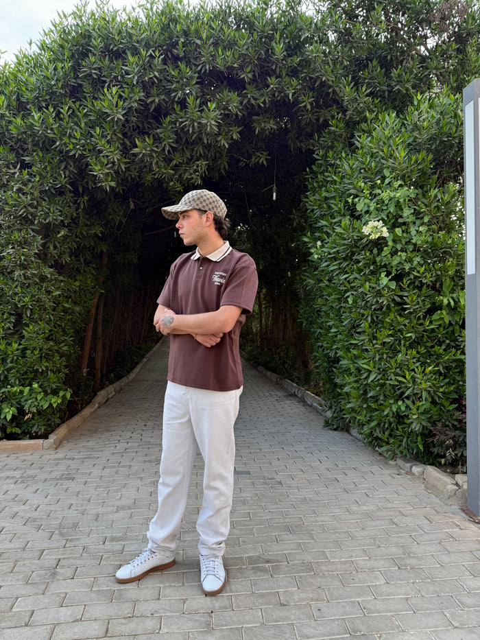 Brown Line Polo