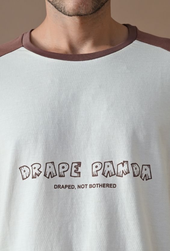 Brown Oversized Fit Men's Oversized T-Shirts for Men