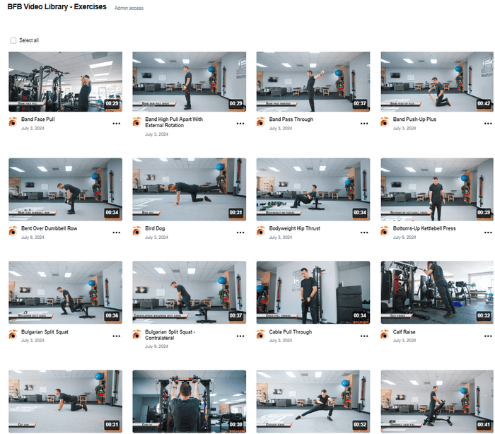 Exercise Video Library (Members Only Access) SaltWrap